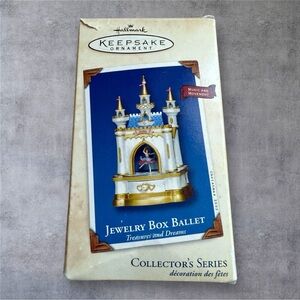 2002 Hallmark Keepsake Ornament - Jewelry Box Ballet